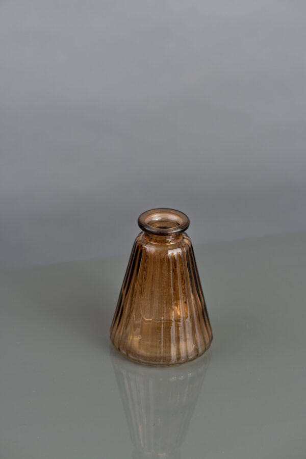 Glass vase - amber - signature editions