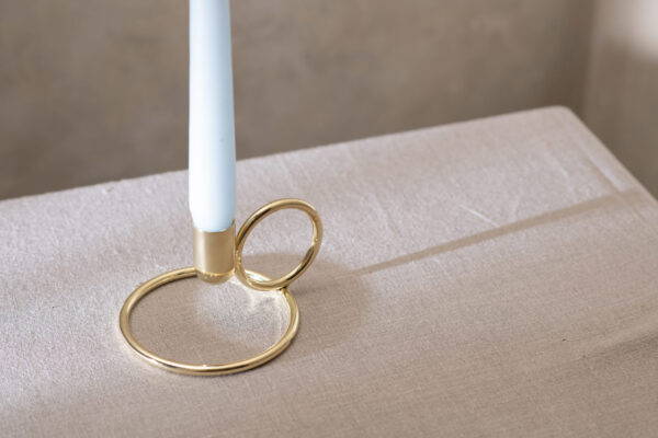 Kandy gold candle holder - signature rentals