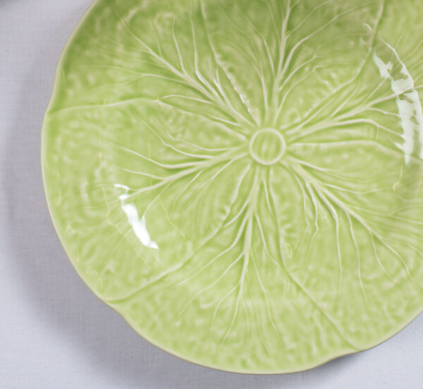 Bordallo style large dinner plate - lime green - Signature Editions