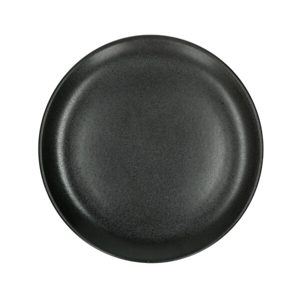 Charcoal grey dessert plate - Signature Editions