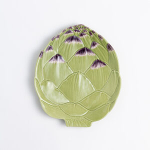 Artichoke-green-purple-dinner-plate-Signature-Editions