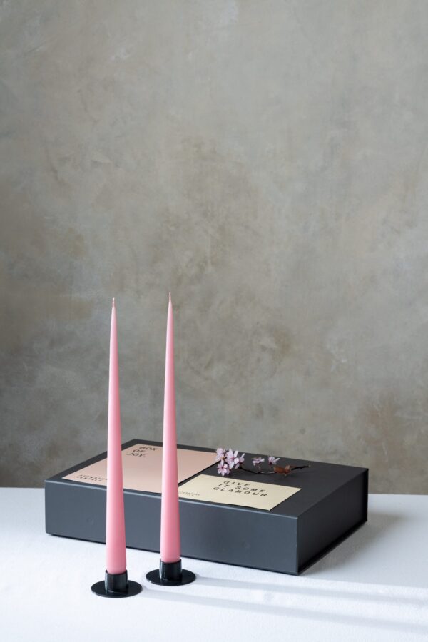 Box of Joy - Candle setting - black- Signature Editions