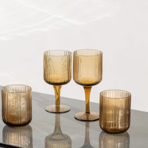 Canise red wine white wine tumbler amber - Signature Editions