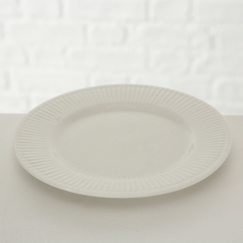 Celina white plate - Signature Editions