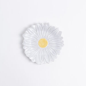 Gardenia-daisy-dessert-plate---Signature-Editions