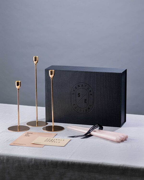 Box of Joy-Modern candle setting-Signature Editions