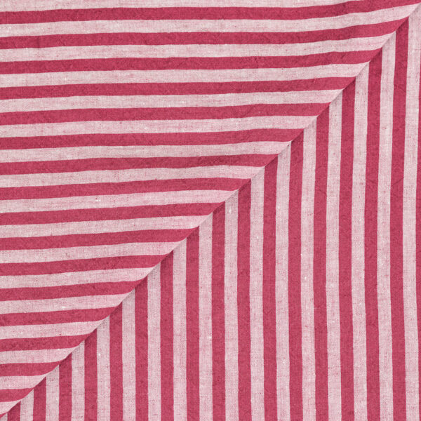 Irish Linen Tablecloth – Red Stripe - Signature Editions