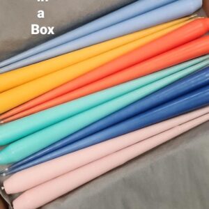 Surprise box of candles (12) - spring in a box