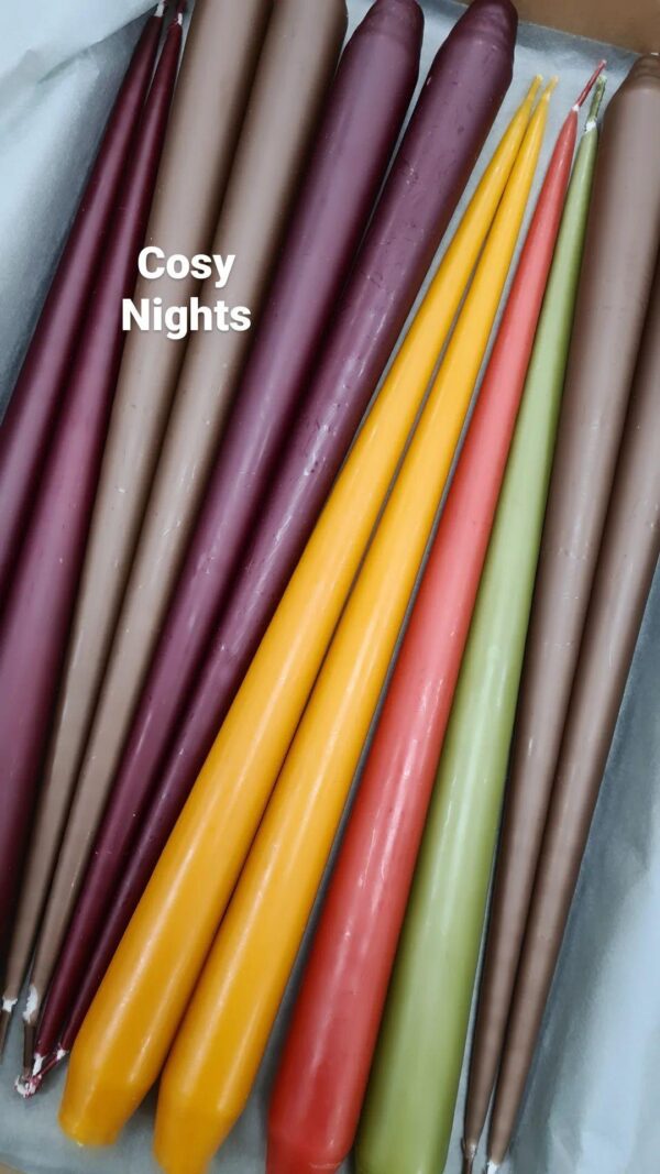 Surprise box of candles (12) - cosy nights