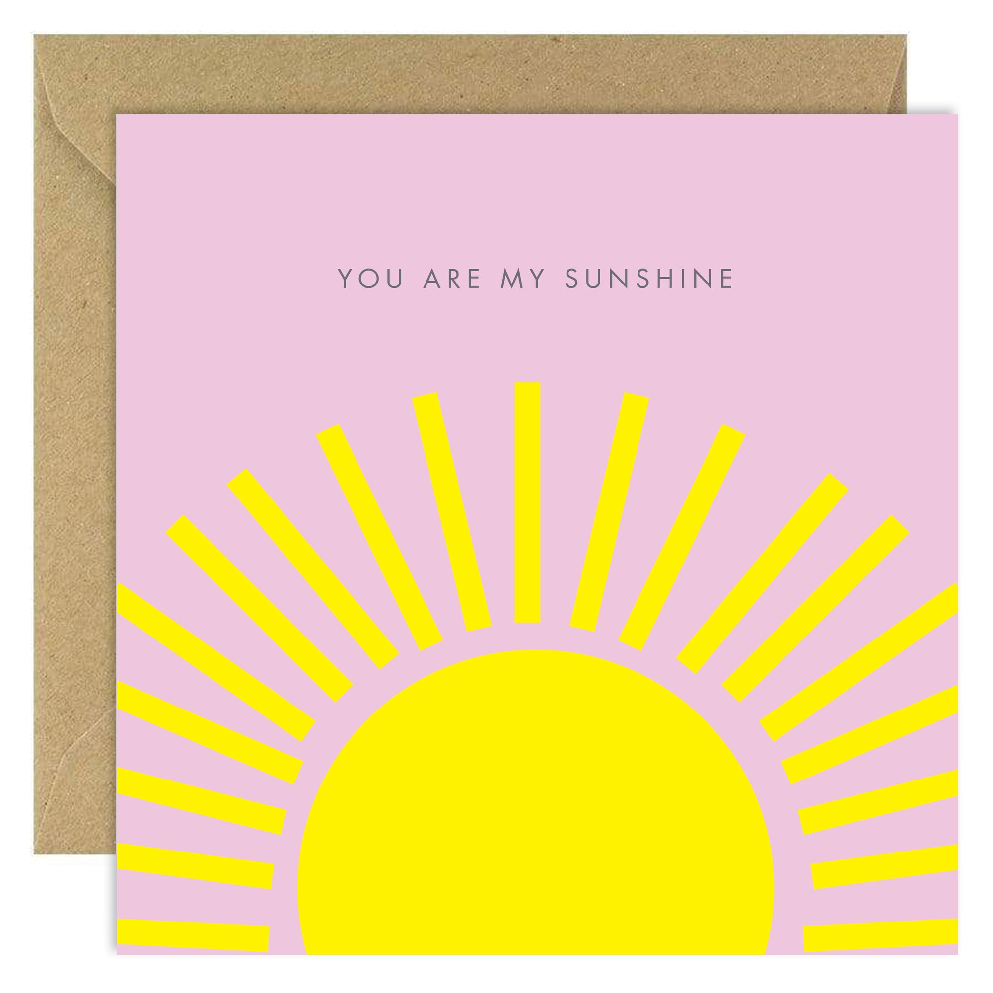 You are my sunshine lyrics | Greeting Card