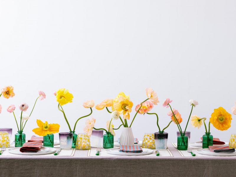 Spring in bloom tablescape-Signature Editions
