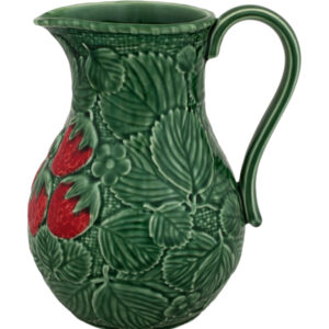 Bordallo pitcher with strawberries-Signature Editions