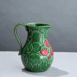 Green pitcher with strawberries-Signature Editions