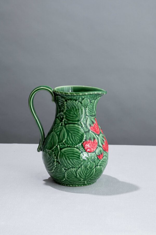 Green pitcher with strawberries-Signature Editions