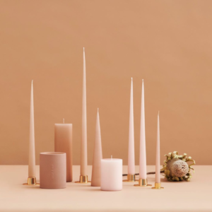 Signature Editions-Misty Rose-Pillar candle